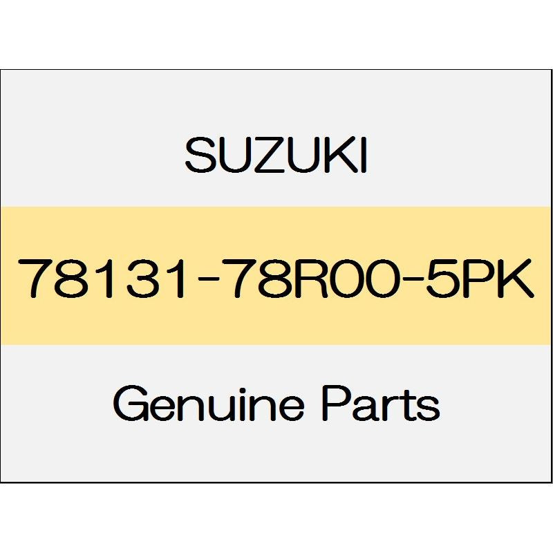 [NEW] JDM SUZUKI JIMNY JB64 Roof drip rear molding (two-tone roof only) 78131-78R00-5PK GENUINE OEM