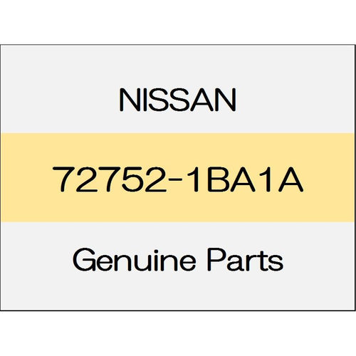 [NEW] JDM NISSAN SKYLINE CROSSOVER J50 Windshield molding 72752-1BA1A GENUINE OEM