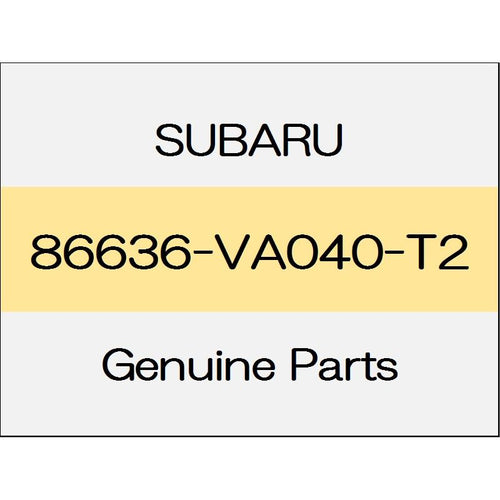 [NEW] JDM SUBARU WRX S4 VA Lamp washer nozzle cover Assy (R) body color code (M7Y) 86636-VA040-T2 GENUINE OEM