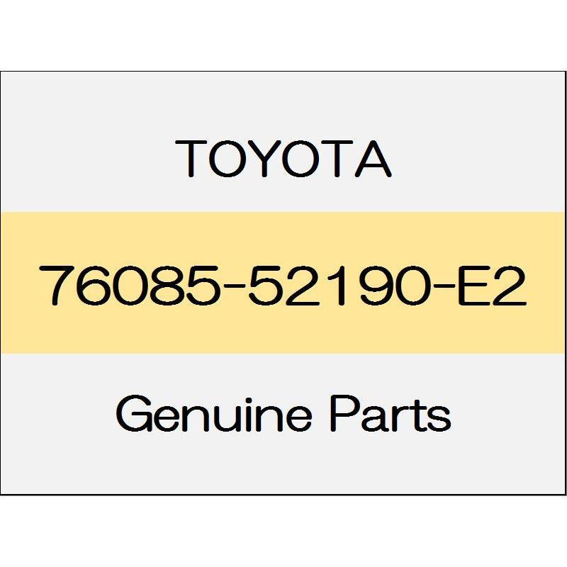 [NEW] JDM TOYOTA VITZ P13# Rear spoiler body color code (4V8) 76085-52190-E2 GENUINE OEM