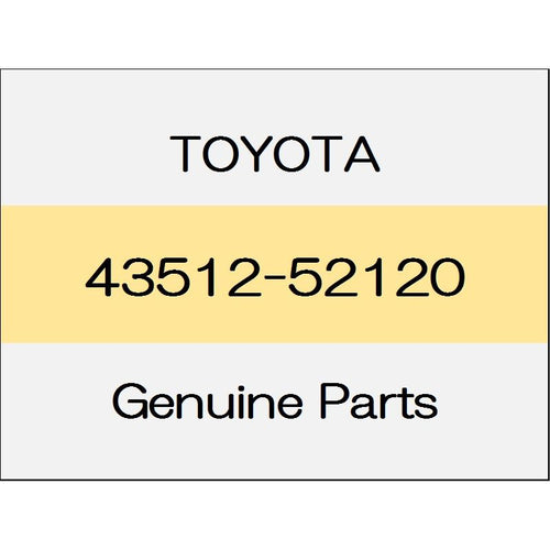 [NEW] JDM TOYOTA VITZ P13# Front disc 43512-52120 GENUINE OEM