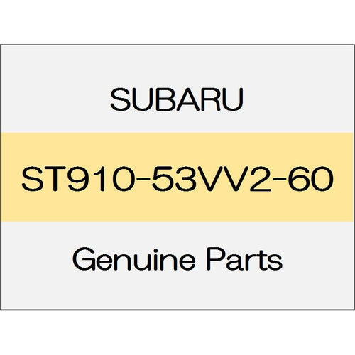 [NEW] JDM SUBARU WRX STI VA Rear letter mark TypeRA-R ST910-53VV2-60 GENUINE OEM