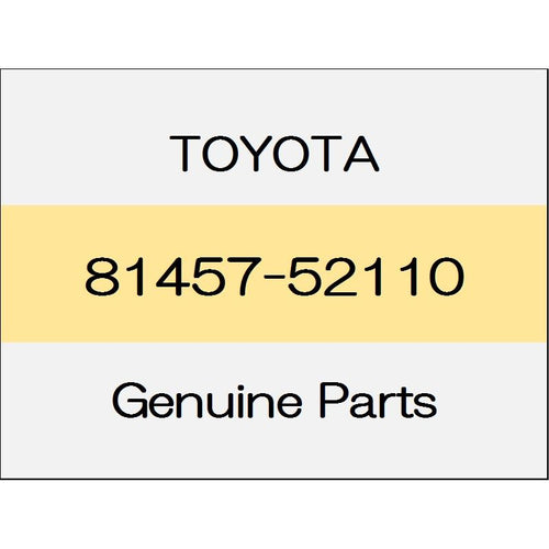 [NEW] JDM TOYOTA VITZ P13# Rear fog lamp lens and body 81457-52110 GENUINE OEM