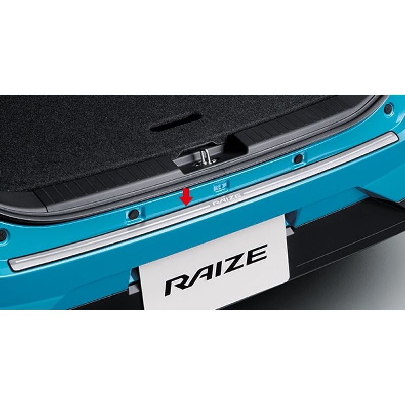 [NEW] JDM Toyota RAIZE A2# Rear Bumper Step Guard Genuine OEM