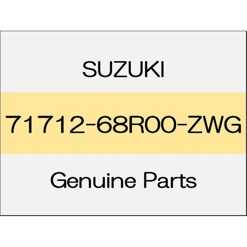 [NEW] JDM SUZUKI SWIFT SPORTS ZC33 Front bumper cap body color code (ZWG) 71712-68R00-ZWG GENUINE OEM