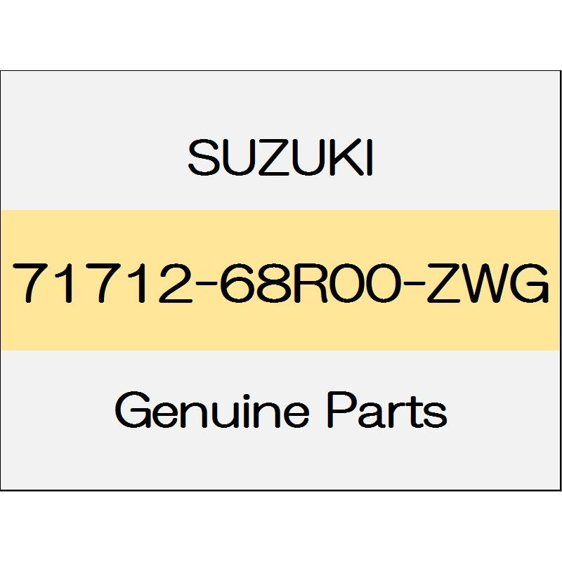 [NEW] JDM SUZUKI SWIFT SPORTS ZC33 Front bumper cap body color code (ZWG) 71712-68R00-ZWG GENUINE OEM