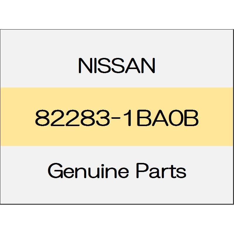 [NEW] JDM NISSAN SKYLINE CROSSOVER J50 Rear door sash front molding (L) 82283-1BA0B GENUINE OEM