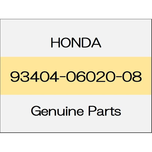 [NEW] JDM HONDA CR-V RW Bolt washer 6X20 93404-06020-08 GENUINE OEM