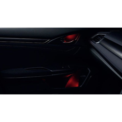 [NEW] JDM Honda CIVIC HATCHBACK FK7 Door Handle & Door Pocket Illumination Red 