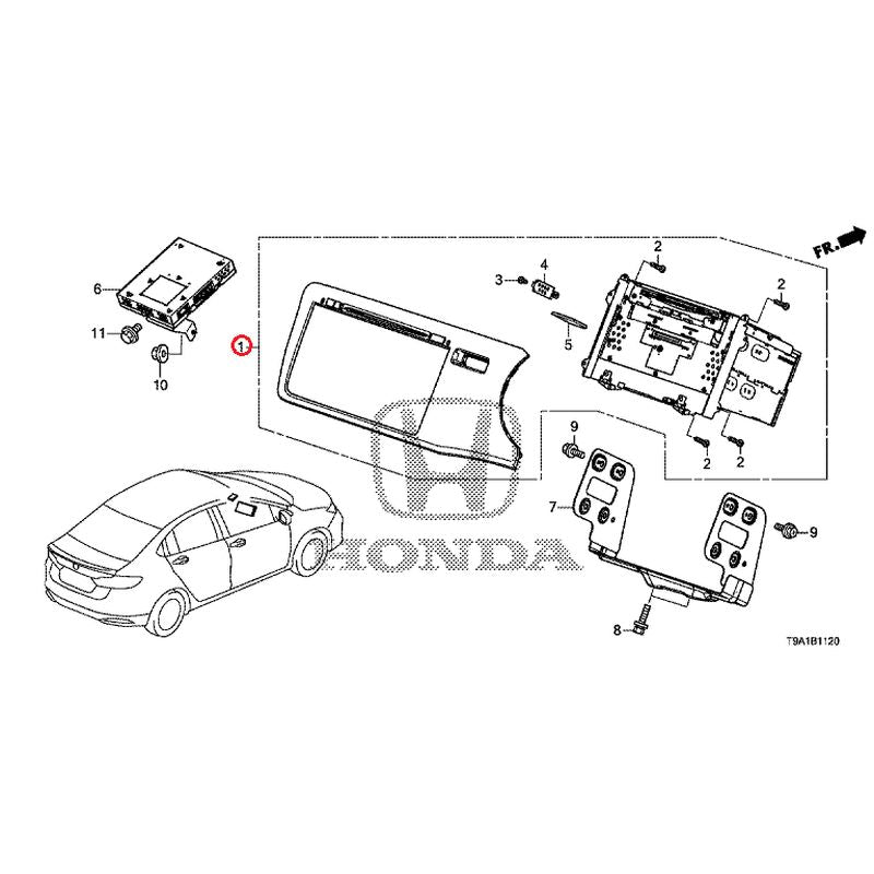 [NEW] JDM HONDA GRACE GM6 2015 Navigation System GENUINE OEM