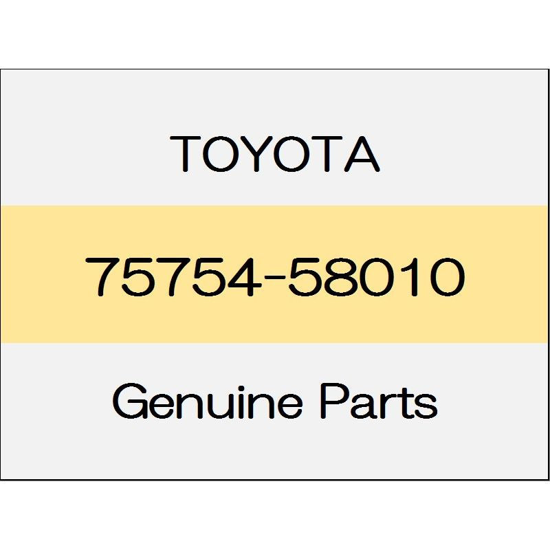 [NEW] JDM TOYOTA ALPHARD H3# Front door window frame molding upper (L) 1510 ~ 75754-58010 GENUINE OEM