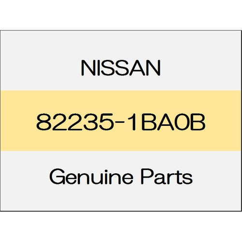 [NEW] JDM NISSAN SKYLINE CROSSOVER J50 Rear door corner piece (L) 82235-1BA0B GENUINE OEM