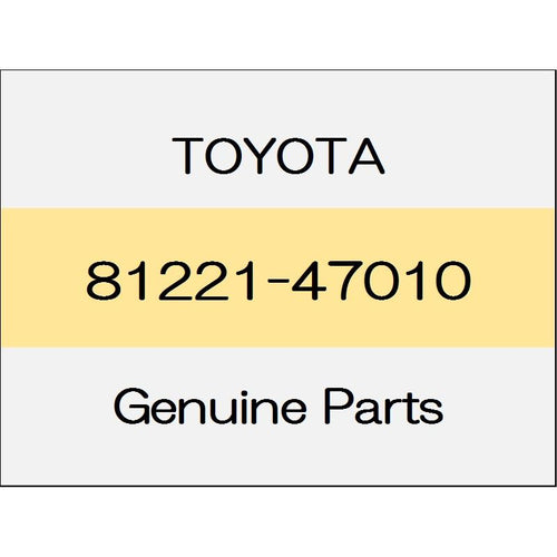 [NEW] JDM TOYOTA ALPHARD H3# Fog lamp unit (L) 1506~ 81221-47010 GENUINE OEM
