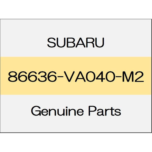 [NEW] JDM SUBARU WRX S4 VA Lamp washer nozzle cover Assy (R) body color code (PAF) 86636-VA040-M2 GENUINE OEM