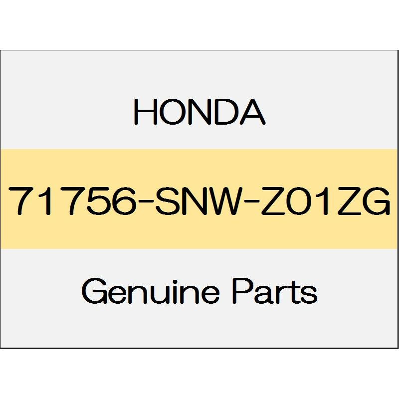 [NEW] JDM HONDA CIVIC TYPE R FD2 Trunk spoiler lower lid (L) body color code (PB83P) 71756-SNW-Z01ZG GENUINE OEM