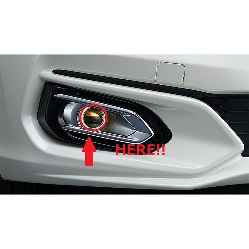 [NEW] JDM Honda Fit GK LED Fog Light Yellow Genuine OEM