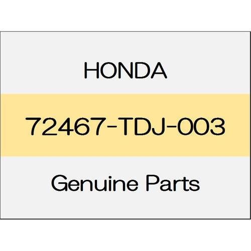 [NEW] JDM HONDA S660 JW5 The front pillar exterior film (L) 72467-TDJ-003 GENUINE OEM