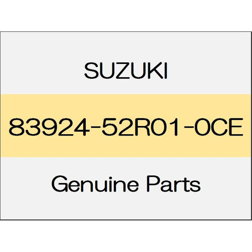 [NEW] JDM SUZUKI SWIFT SPORTS ZC33 Front door outer rear tape (L) 83924-52R01-0CE GENUINE OEM