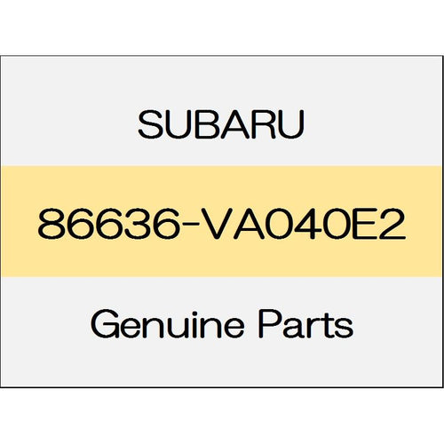 [NEW] JDM SUBARU LEVORG VM Lamp washer nozzle cover Assy (R) body color code (K3X) 86636-VA040E2 GENUINE OEM