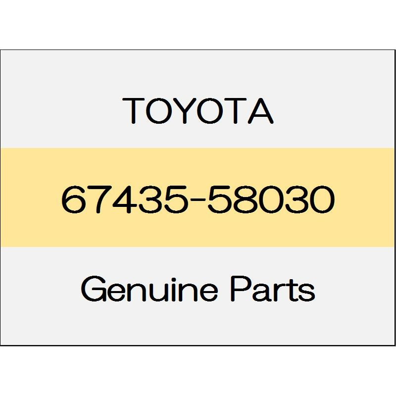 [NEW] JDM TOYOTA ALPHARD H3# The rear door window guide Front (R) 67435-58030 GENUINE OEM