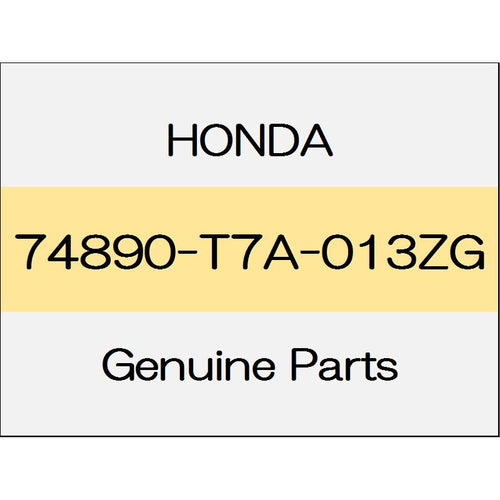 [NEW] JDM HONDA VEZEL RU Rear license garnish Assy back camera without 1504-1802 body color code (G539P) 74890-T7A-013ZG GENUINE OEM