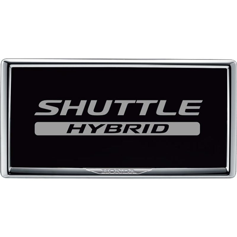 [NEW] JDM Honda Shuttle GP7/8 GK8/9 License Frame for Rear Chrome OEM