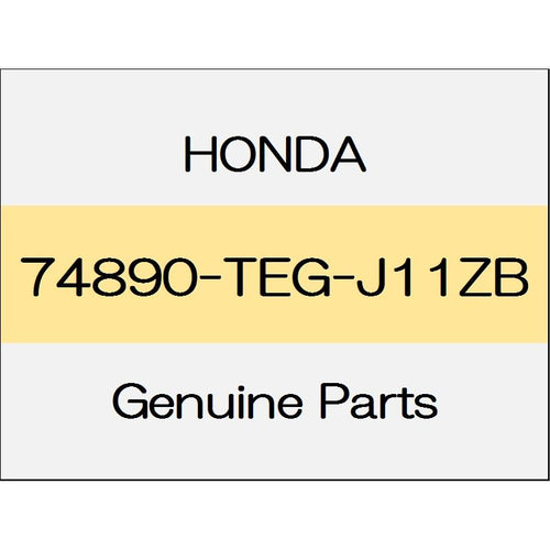 [NEW] JDM HONDA CIVIC SEDAN FC1 Rear license garnish Assy body color code (NH830M) 74890-TEG-J11ZB GENUINE OEM