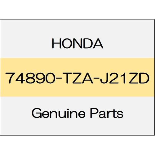 [NEW] JDM HONDA FIT eHEV GR Garnish ASSY., Rear License * NH902P * (NH902P Premium Sunlight White Pearl) 74890-TZA-J21ZD GENUINE OEM