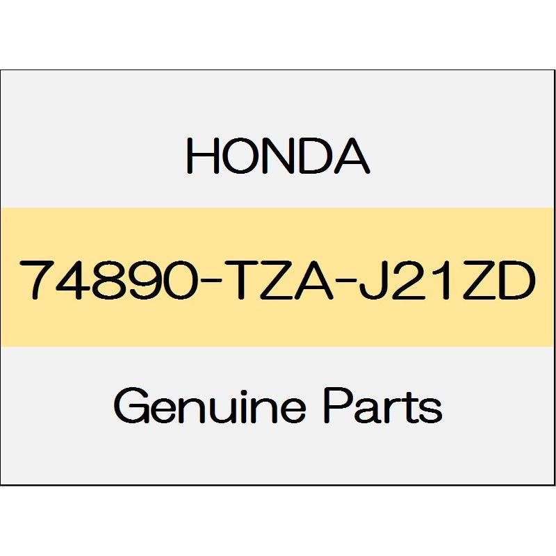 [NEW] JDM HONDA FIT eHEV GR Garnish ASSY., Rear License * NH902P * (NH902P Premium Sunlight White Pearl) 74890-TZA-J21ZD GENUINE OEM