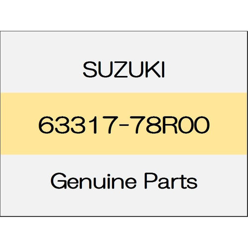[NEW] JDM SUZUKI JIMNY JB64 Rear wheel housing outer rear panel No.1 (R) 63317-78R00 GENUINE OEM