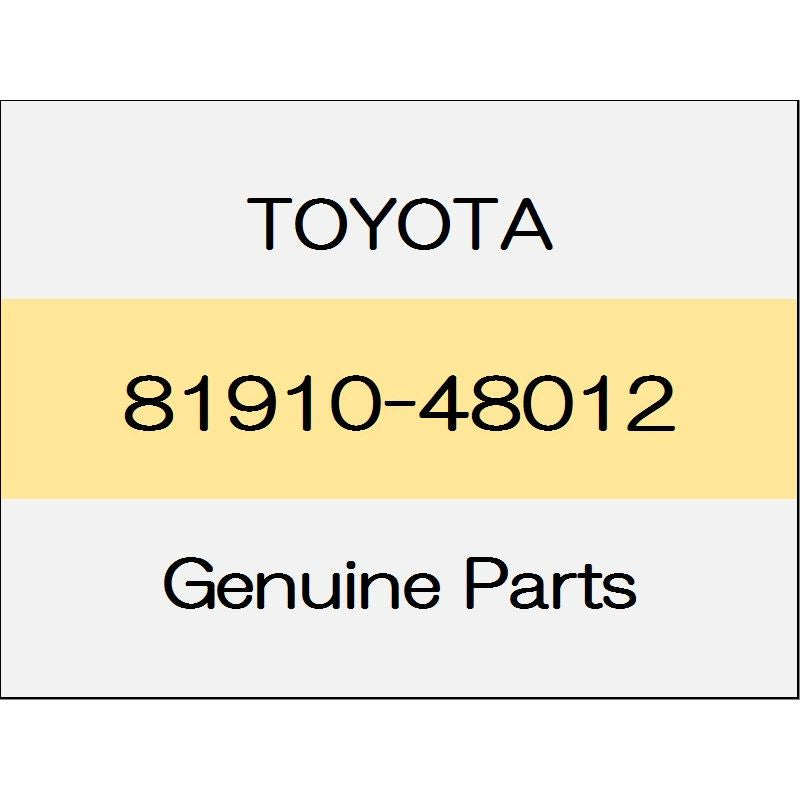 [NEW] JDM TOYOTA RAV4 MXAA5# Reflex reflector Assy (R) 81910-48012 GENUINE OEM