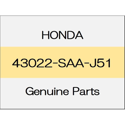 [NEW] JDM HONDA FIT GK Rear pad set 43022-SAA-J51 GENUINE OEM