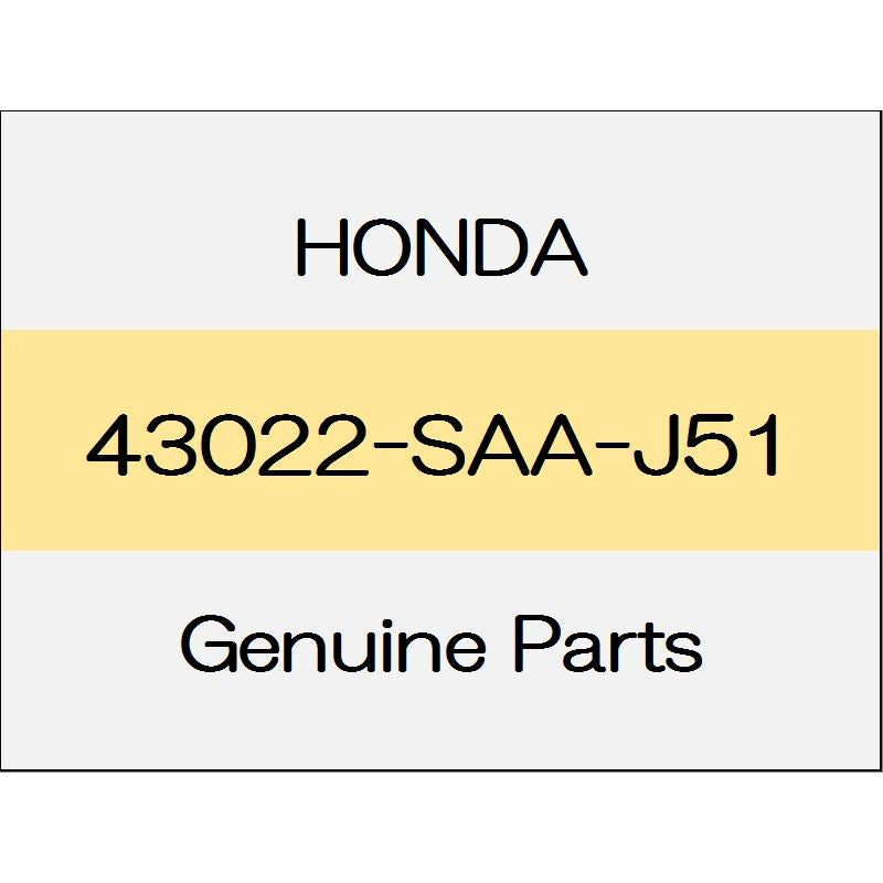 [NEW] JDM HONDA FIT GK Rear pad set 43022-SAA-J51 GENUINE OEM