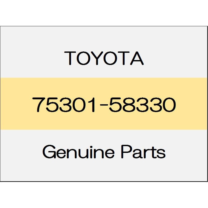 [NEW] JDM TOYOTA ALPHARD H3# The radiator grille emblem - 1801 Alphard radar cruise control non-A package / type black 75301-58330 GENUINE OEM