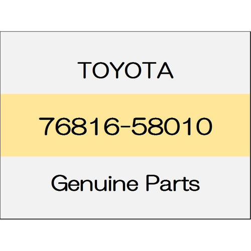 [NEW] JDM TOYOTA ALPHARD H3# Back door garnish outside lower (L) standard specification 76816-58010 GENUINE OEM