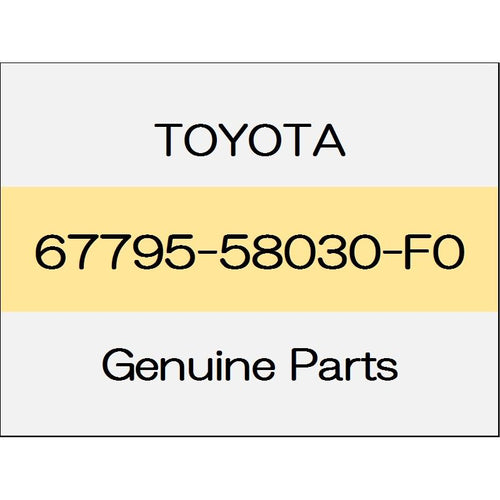 [NEW] JDM TOYOTA ALPHARD H3# Door trim ornament base Front (R) ~ 1801 standard-based Executive Lounge 67795-58030-F0 GENUINE OEM