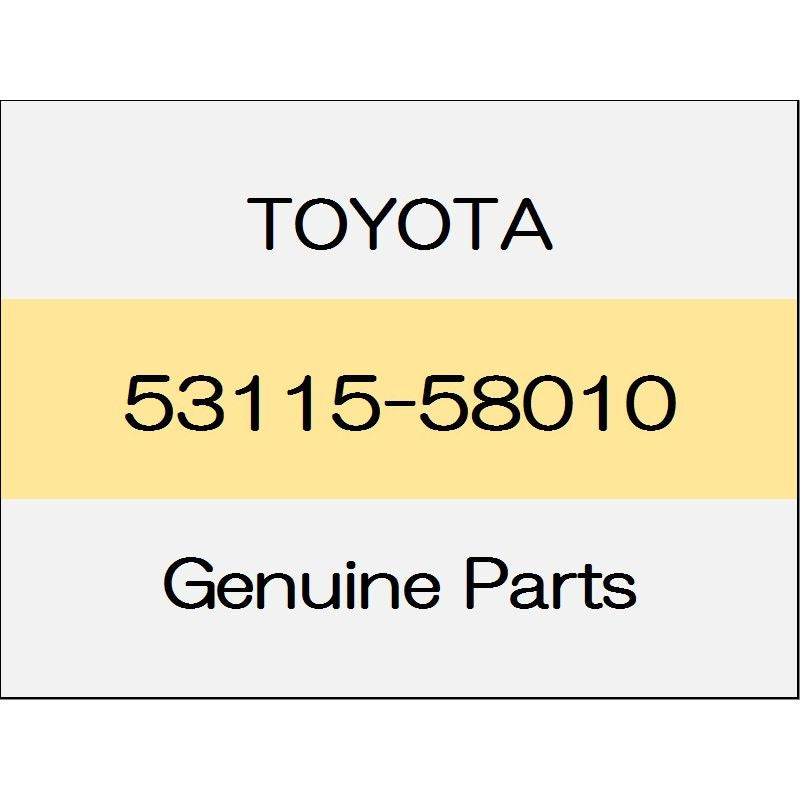 [NEW] JDM TOYOTA ALPHARD H3# Radiator grille bracket (intelligent clearance sonar-free only) (R) 53115-58010 GENUINE OEM