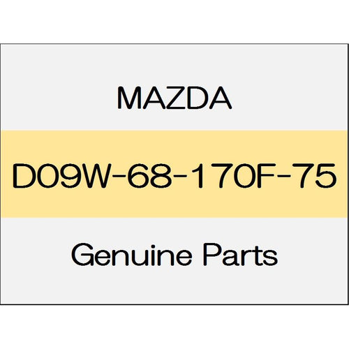 [NEW] JDM MAZDA DEMIO DJ A pillar trim (L) D09W-68-170F-75 GENUINE OEM