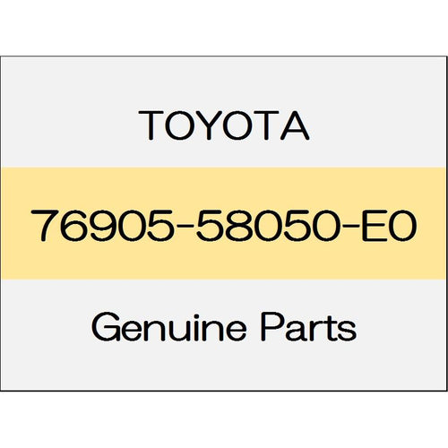 [NEW] JDM TOYOTA ALPHARD H3# Sliding door mudguard (R) standard-based body color code (4X1) 76905-58050-E0 GENUINE OEM