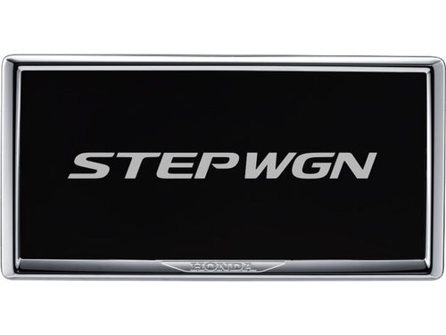 [NEW] JDM Honda STEP WGN RP1/2/3/4/5 License Frame For Rear / Plated Type Genuine OEM