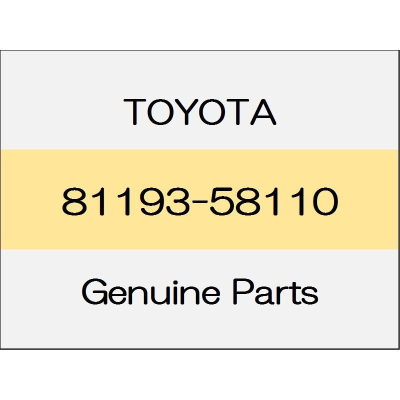 [NEW] JDM TOYOTA ALPHARD H3# Head lamp protector retainer upper (R) 81193-58110 GENUINE OEM