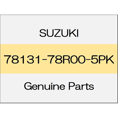 [NEW] JDM SUZUKI JIMNY SIERRA JB74 Roof drip rear molding (two-tone roof only) 78131-78R00-5PK GENUINE OEM