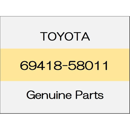 [NEW] JDM TOYOTA ALPHARD H3# Sliding door open stop (R) 1601 ~ 69418-58011 GENUINE OEM