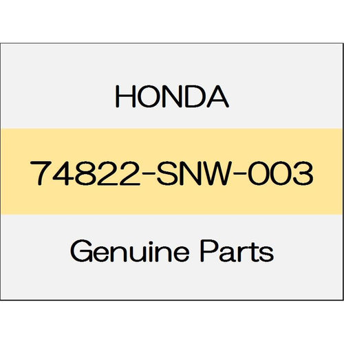 [NEW] JDM HONDA CIVIC TYPE R FD2 Trunk hinge cushion 74822-SNW-003 GENUINE OEM