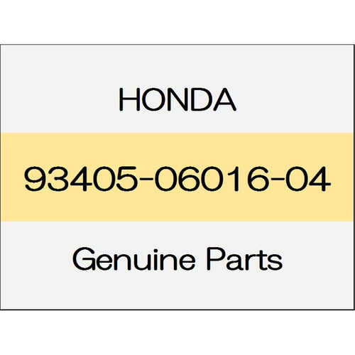 [NEW] JDM HONDA CIVIC HATCHBACK FK7 Bolt washer 6X16 93405-06016-04 GENUINE OEM