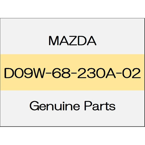 [NEW] JDM MAZDA DEMIO DJ The lower B-pillar trim (L) D09W-68-230A-02 GENUINE OEM