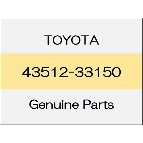 [NEW] JDM TOYOTA RAV4 MXAA5# Front disc 43512-33150 GENUINE OEM