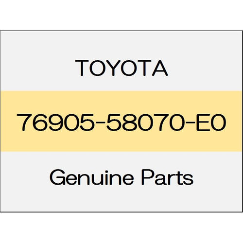 [NEW] JDM TOYOTA ALPHARD H3# Sliding door mudguard (R) body color code (4X7) 76905-58070-E0 GENUINE OEM