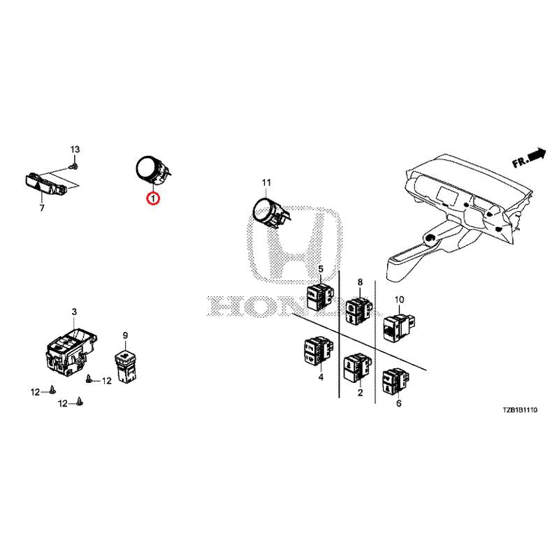 [NEW] JDM HONDA FIT e:HEV GR3 2021 Switches GENUINE OEM