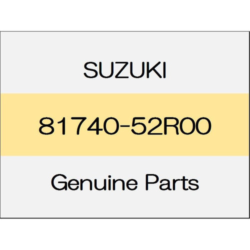 [NEW] JDM SUZUKI SWIFT SPORTS ZC33 Front door rear lower sash (L) 81740-52R00 GENUINE OEM